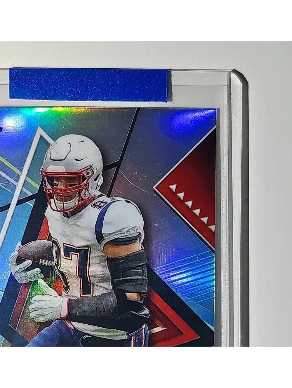 Rob Gronkowski 2023 Topps Finest NFL #213 Refractor Card New England Patriots